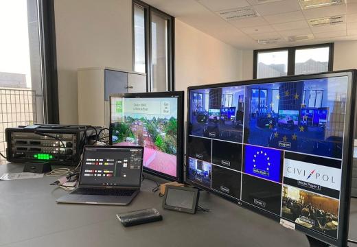 Configuration régie mobile multicam & solution de diffusion directe 