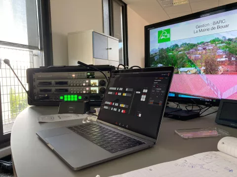 Configuration d'une régie mobile multi 4