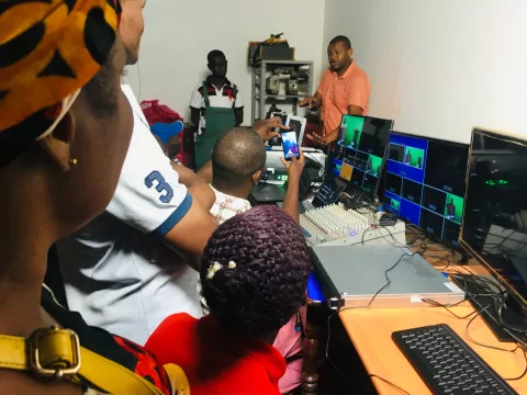 Formations des techniciens sur la Régie Blackmagic 3