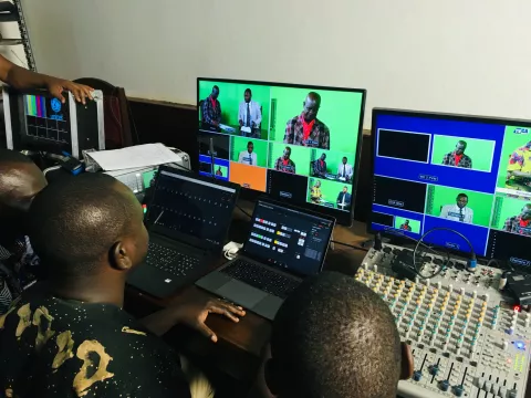 Formations des techniciens sur la Régie Blackmagic 1
