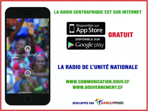 Serveur DAB FM de radio Centrafrique 2