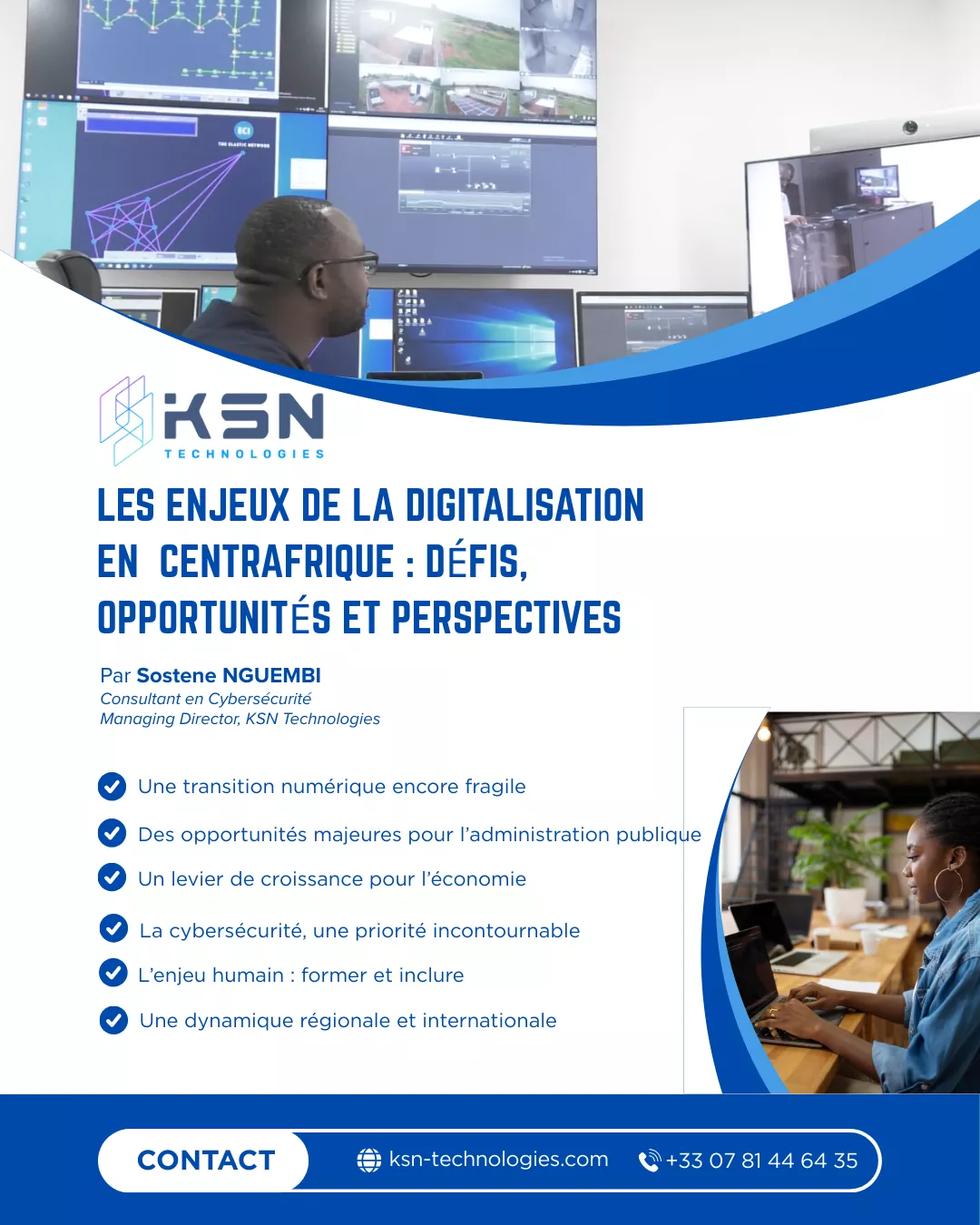 Les enjeux de la digitalisation en République Centrafricaine : défis, opportunités et perspectives