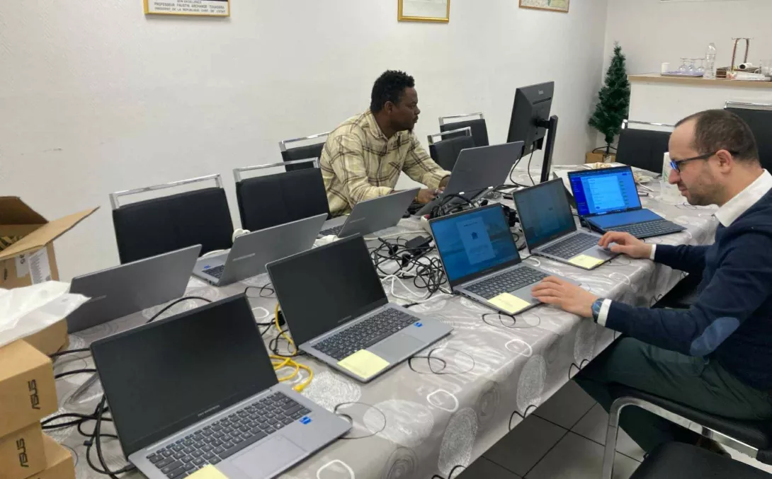 KSN Technologies déploie du matériel informatique et configure des logiciels à l’Ambassade de Centrafrique en France
